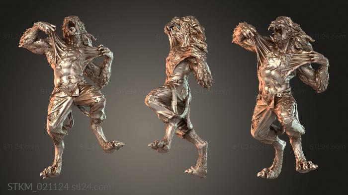Night Hunters Transforming Werewolf