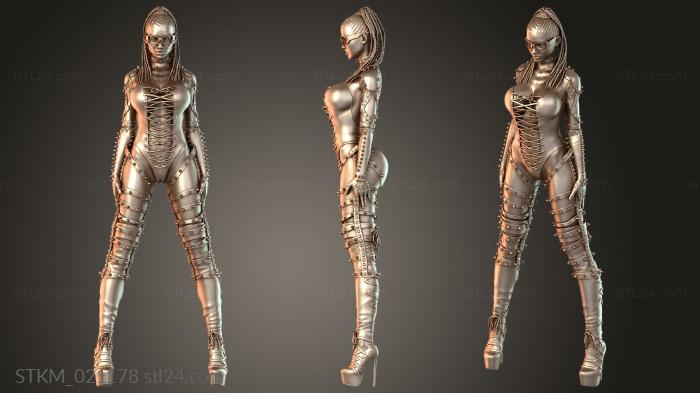 NSFW африканская готическая девушка