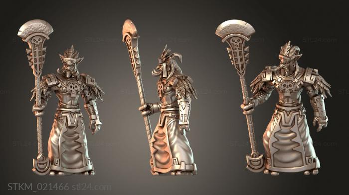 Priest with Staff Zand Troll