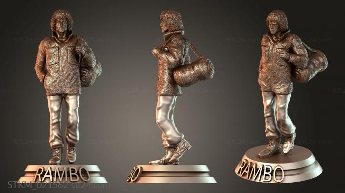 Rambo Statue