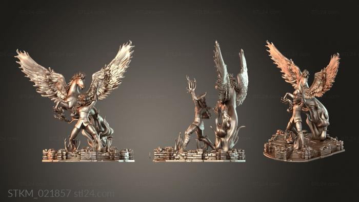 Seiya and Pegaso Back Cosmos Foot