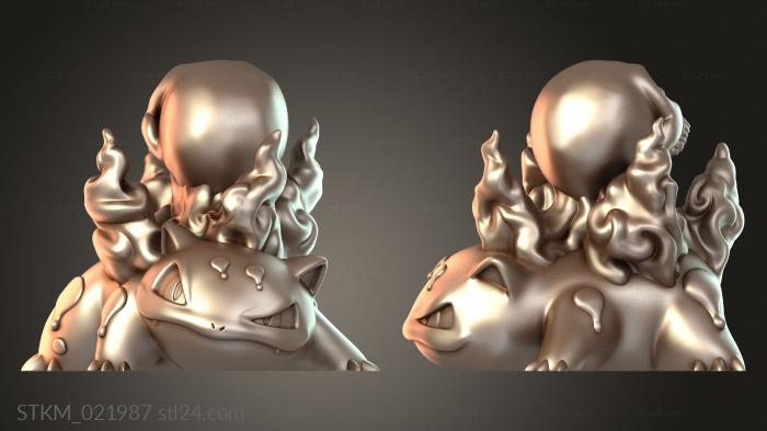 Skullivysaur Ivysaur Skull