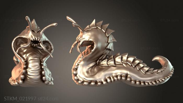 Figurines heroes, monsters and demons (Slurge Outcast, STKM_021997) 3D models for cnc