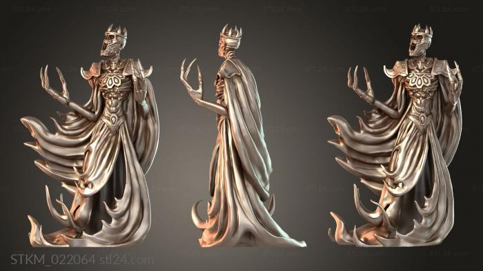 Figurines heroes, monsters and demons (Sound Ancient, STKM_022064) 3D models for cnc