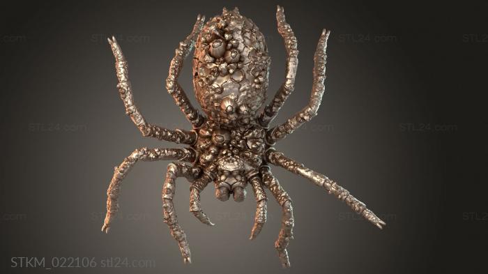 Figurines heroes, monsters and demons (Spider Behemoth, STKM_022106) 3D models for cnc