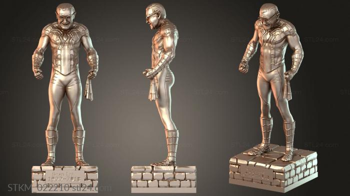 Figurines heroes, monsters and demons (Stan Lee, STKM_022210) 3D models for cnc