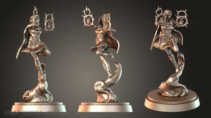 Figurines heroes, monsters and demons (Starlight Quasar, STKM_022236) 3D models for cnc