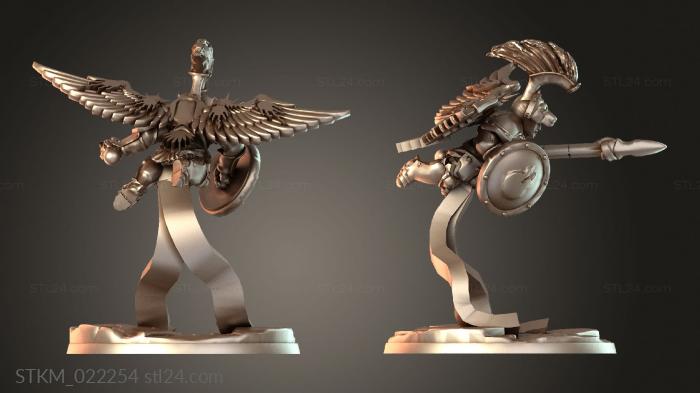 Figurines heroes, monsters and demons (Stormcall Javelins Guardian, STKM_022254) 3D models for cnc