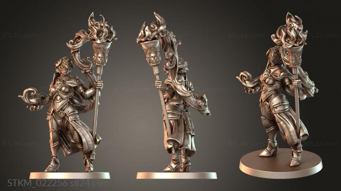 Figurines heroes, monsters and demons (Strife Torch Priestess NSFW, STKM_022256) 3D models for cnc