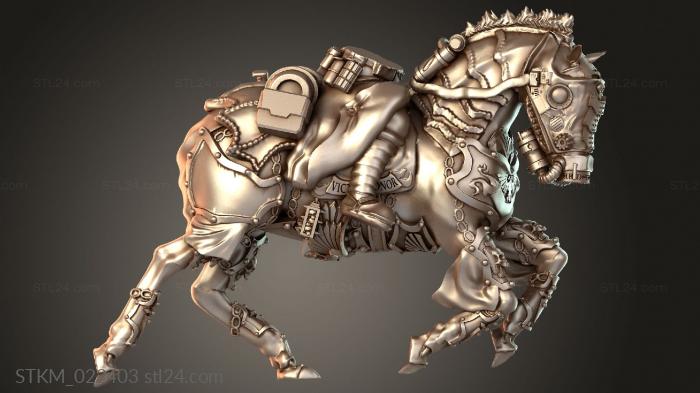 The Expendable Brigade Horse and Rider Legs Alpha