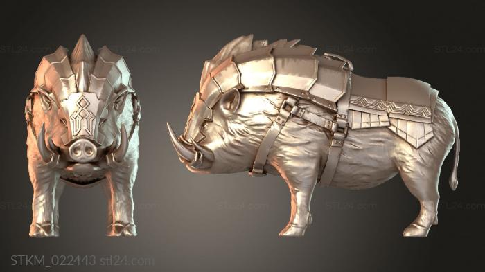 The Mines Armored Boar Forger