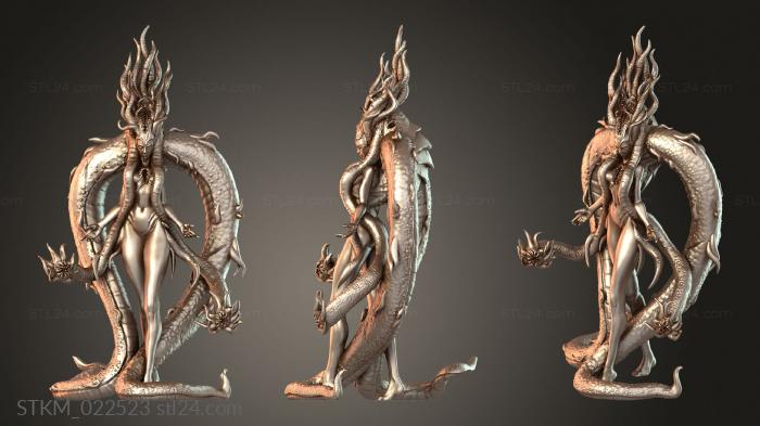 Figurines heroes, monsters and demons (Tides The Abyss Vortex Harbinger, STKM_022523) 3D models for cnc