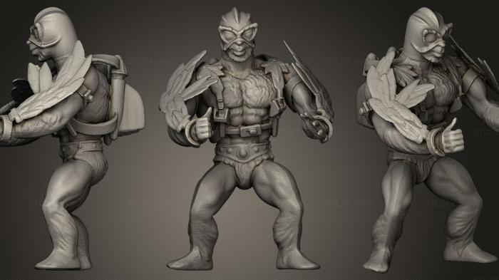 Figurines heroes, monsters and demons (He Man Masters Of The Universe 1, STKM_0226) 3D models for cnc