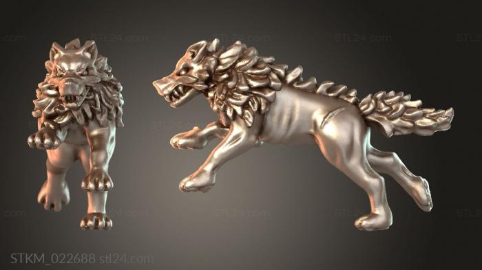 Undead Dire Wolf Ravenous