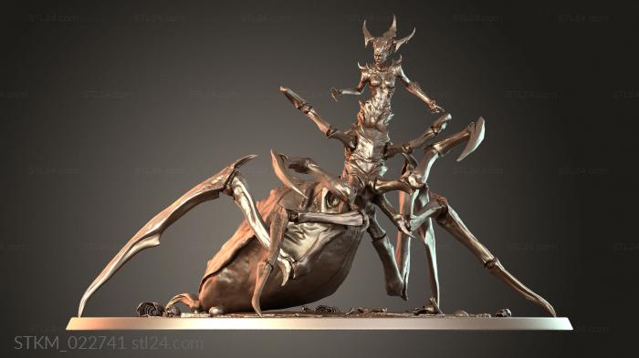 Figurines heroes, monsters and demons (Vampires Count Corpse Lurker, STKM_022741) 3D models for cnc