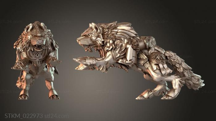 Wolf and Rider