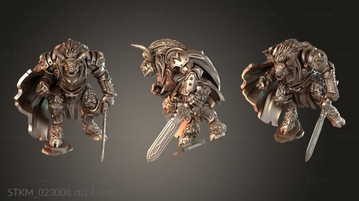 Wooly Minotaur Paladin