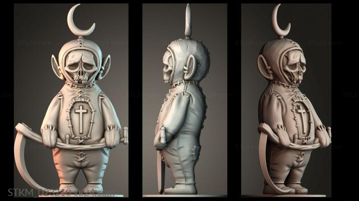 Figurines heroes, monsters and demons (STKM_023210) 3D models for cnc