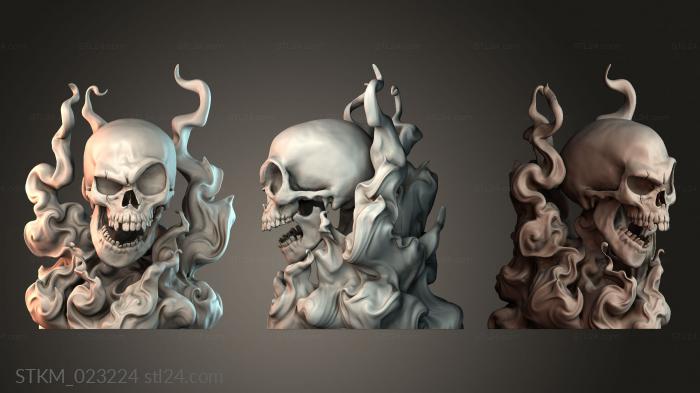 Figurines heroes, monsters and demons (STKM_023224) 3D models for cnc