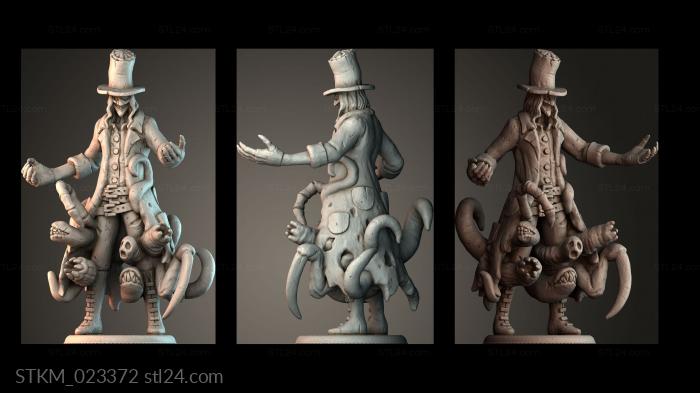 Figurines heroes, monsters and demons (STKM_023372) 3D models for cnc