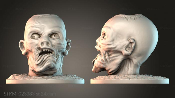 Figurines heroes, monsters and demons (STKM_023383) 3D models for cnc