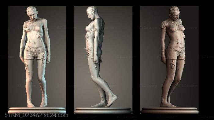 Figurines heroes, monsters and demons (STKM_023462) 3D models for cnc