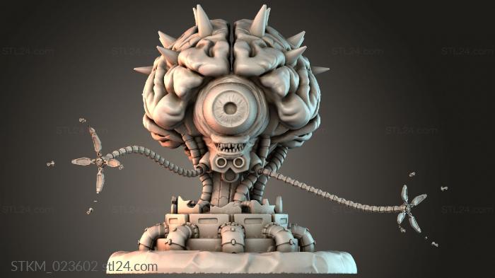Figurines heroes, monsters and demons (STKM_023602) 3D models for cnc