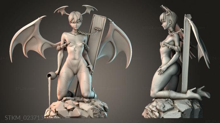 Figurines heroes, monsters and demons (STKM_023713) 3D models for cnc