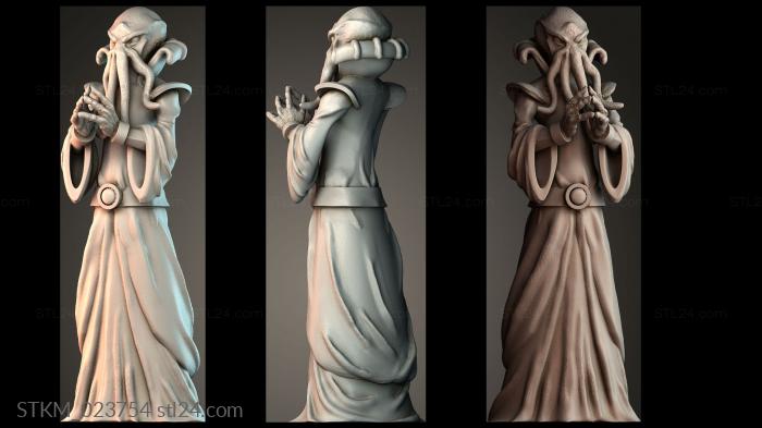 Figurines heroes, monsters and demons (STKM_023754) 3D models for cnc