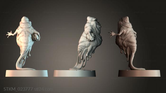 Figurines heroes, monsters and demons (STKM_023777) 3D models for cnc