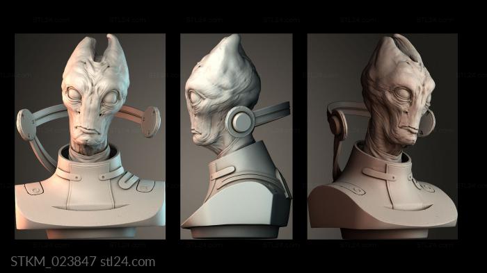 Figurines heroes, monsters and demons (STKM_023847) 3D models for cnc