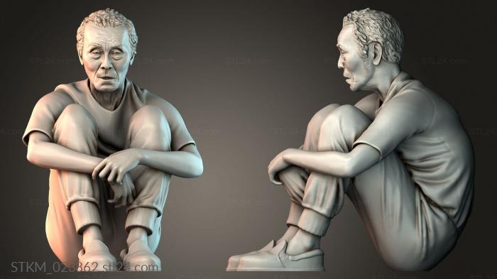 Figurines heroes, monsters and demons (STKM_023862) 3D models for cnc