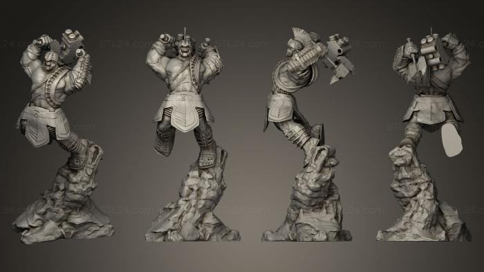 Figurines heroes, monsters and demons (HULK RAGNAROK V2 WIP, STKM_0239) 3D models for cnc