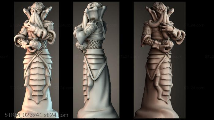 Figurines heroes, monsters and demons (STKM_023941) 3D models for cnc