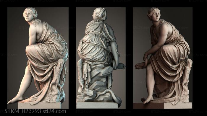 Figurines heroes, monsters and demons (STKM_023993) 3D models for cnc