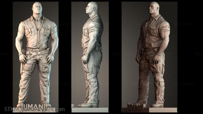 Figurines heroes, monsters and demons (STKM_024021) 3D models for cnc