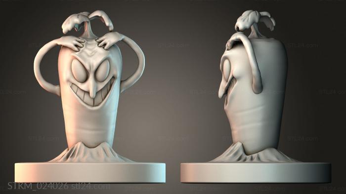 Figurines heroes, monsters and demons (STKM_024026) 3D models for cnc
