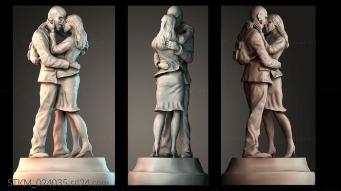 Figurines heroes, monsters and demons (STKM_024035) 3D models for cnc