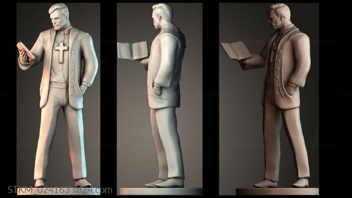 Figurines heroes, monsters and demons (STKM_024163) 3D models for cnc