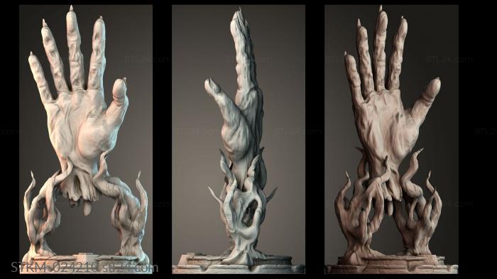 Figurines heroes, monsters and demons (STKM_024210) 3D models for cnc