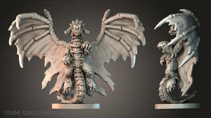 Figurines heroes, monsters and demons (STKM_024233) 3D models for cnc