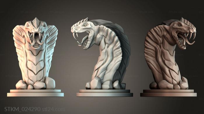 Figurines heroes, monsters and demons (STKM_024290) 3D models for cnc