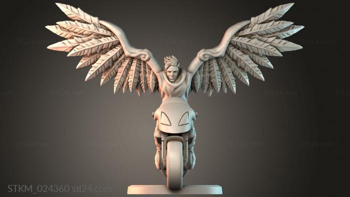 Figurines heroes, monsters and demons (STKM_024360) 3D models for cnc