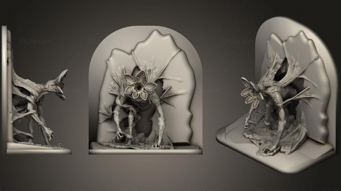 Figurines heroes, monsters and demons (Demogorgon  Remix Thinner Walls, STKM_0761) 3D models for cnc