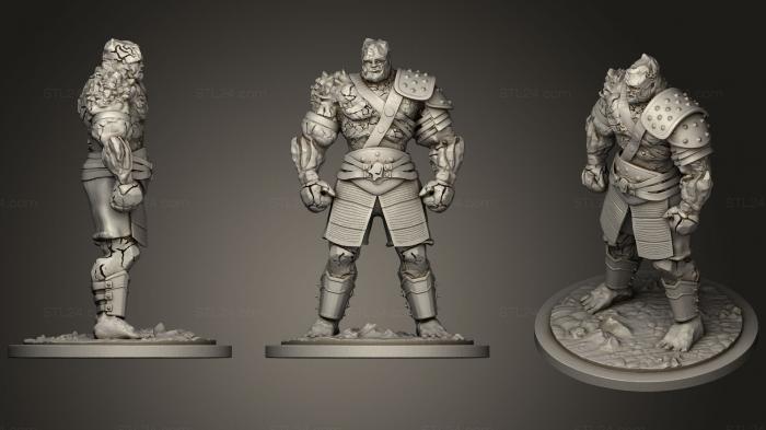 Figurines heroes, monsters and demons (Korg (Thor Ragnorok), STKM_0926) 3D models for cnc