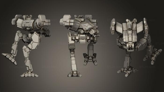 Figurines heroes, monsters and demons (Mech Named After A Swarming Insect (3 M)22, STKM_0963) 3D models for cnc