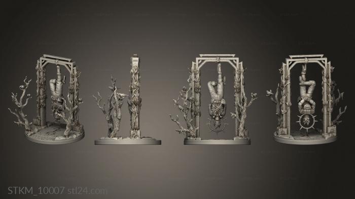 Figurines heroes, monsters and demons (Tarot The Hanged Man Hanged Man, STKM_10007) 3D models for cnc