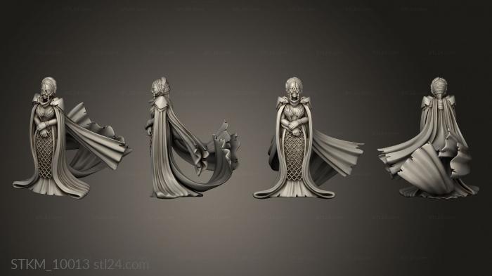 Figurines heroes, monsters and demons (Cyberforge Duchess Cassandra, STKM_10013) 3D models for cnc
