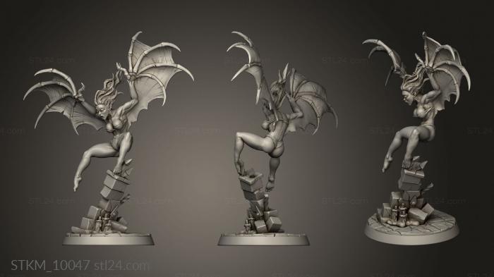 Figurines heroes, monsters and demons (The Blood Hunt Akela Cursed, STKM_10047) 3D models for cnc