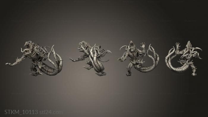 Figurines heroes, monsters and demons (Shadow Lurker, STKM_10113) 3D models for cnc
